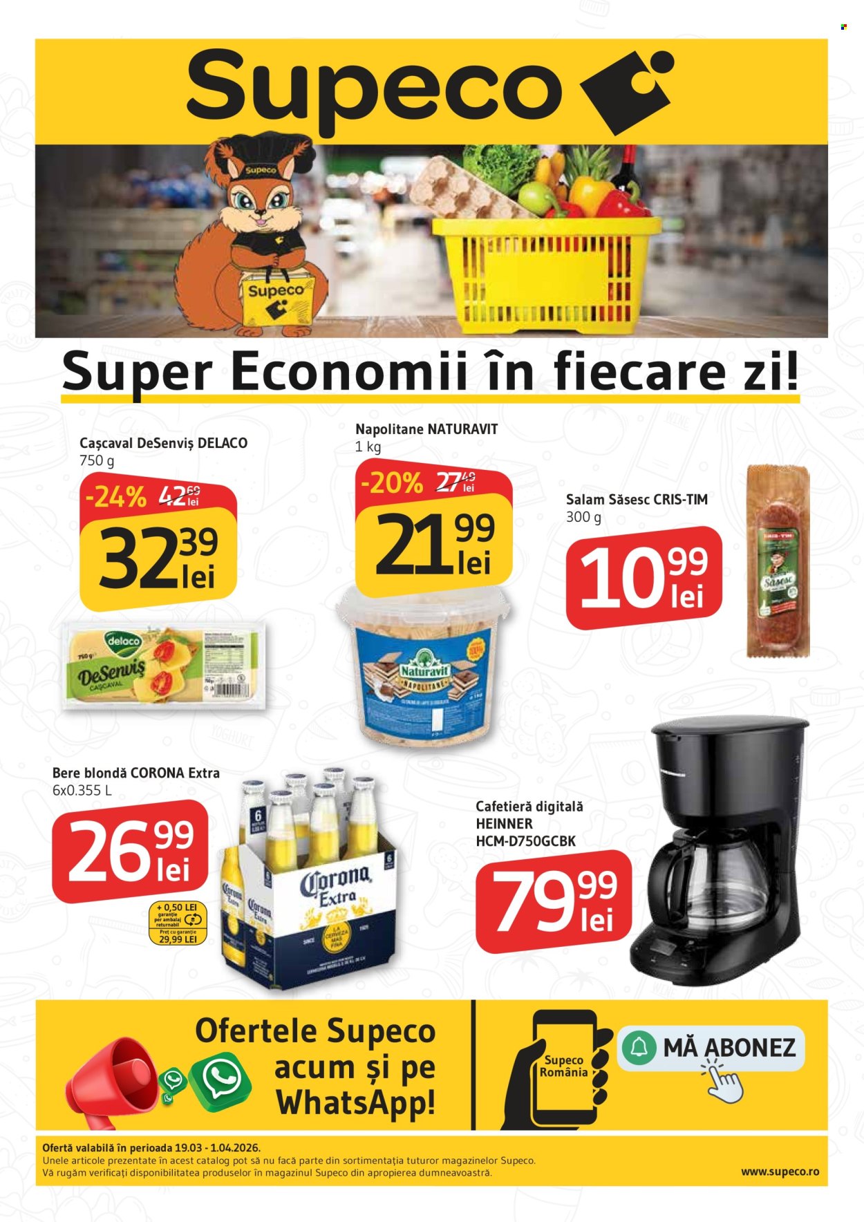 Catalog Supeco - 19.03.2026 - 01.04.2026. Pagina 1