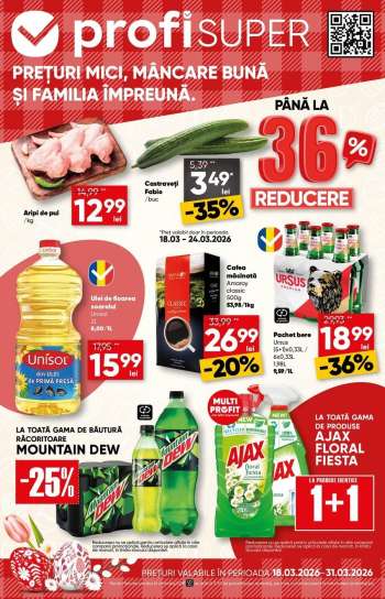 Cataloage Profi Super - 18.03.2026 - 31.03.2026.