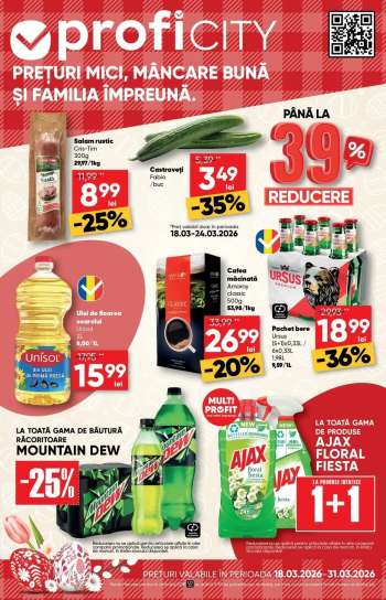 Cataloage Profi City - 18.03.2026 - 31.03.2026.