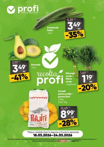 Cataloage Profi City - 18.03.2026 - 24.03.2026.