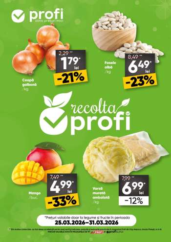 Cataloage Profi - 25.03.2026 - 31.03.2026.