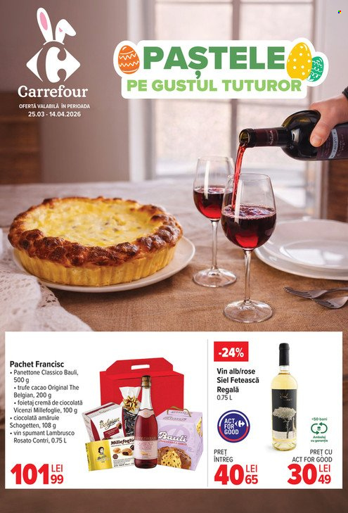 Catalog Carrefour - 25.03.2026 - 14.04.2026. Pagina 1