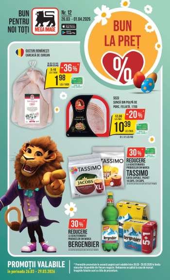 Cataloage Mega Image - 26.03.2026 - 01.04.2026.