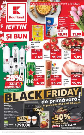 Cataloage Kaufland - 01.04.2026 - 07.04.2026.