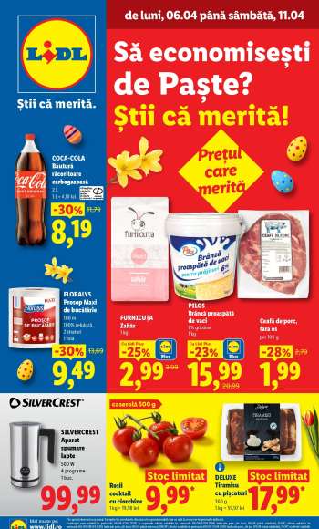 Cataloage Lidl - 06.04.2026 - 11.04.2026.