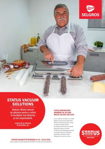 Cataloage Selgros - 07.04.2026 - 30.04.2026.