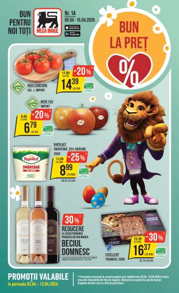 Cataloage Mega Image - 09.04.2026 - 15.04.2026.