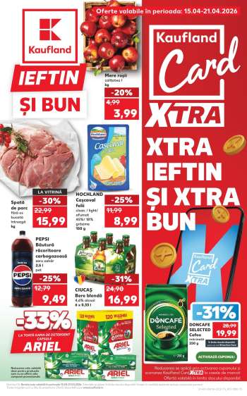 Cataloage Kaufland - 15.04.2026 - 21.04.2026.