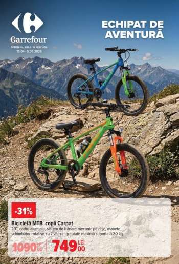 Cataloage Carrefour - 15.04.2026 - 05.05.2026.