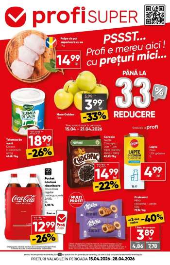 Cataloage Profi Super - 15.04.2026 - 28.04.2026.