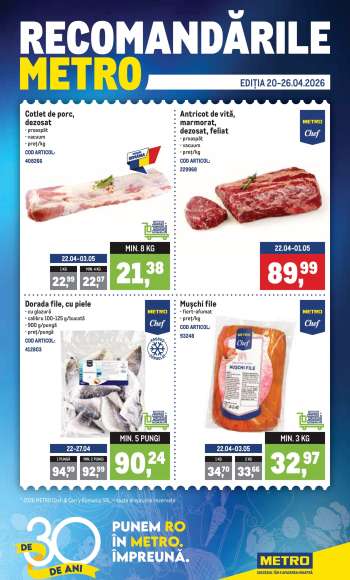 Cataloage Metro - 20.04.2026 - 26.04.2026.