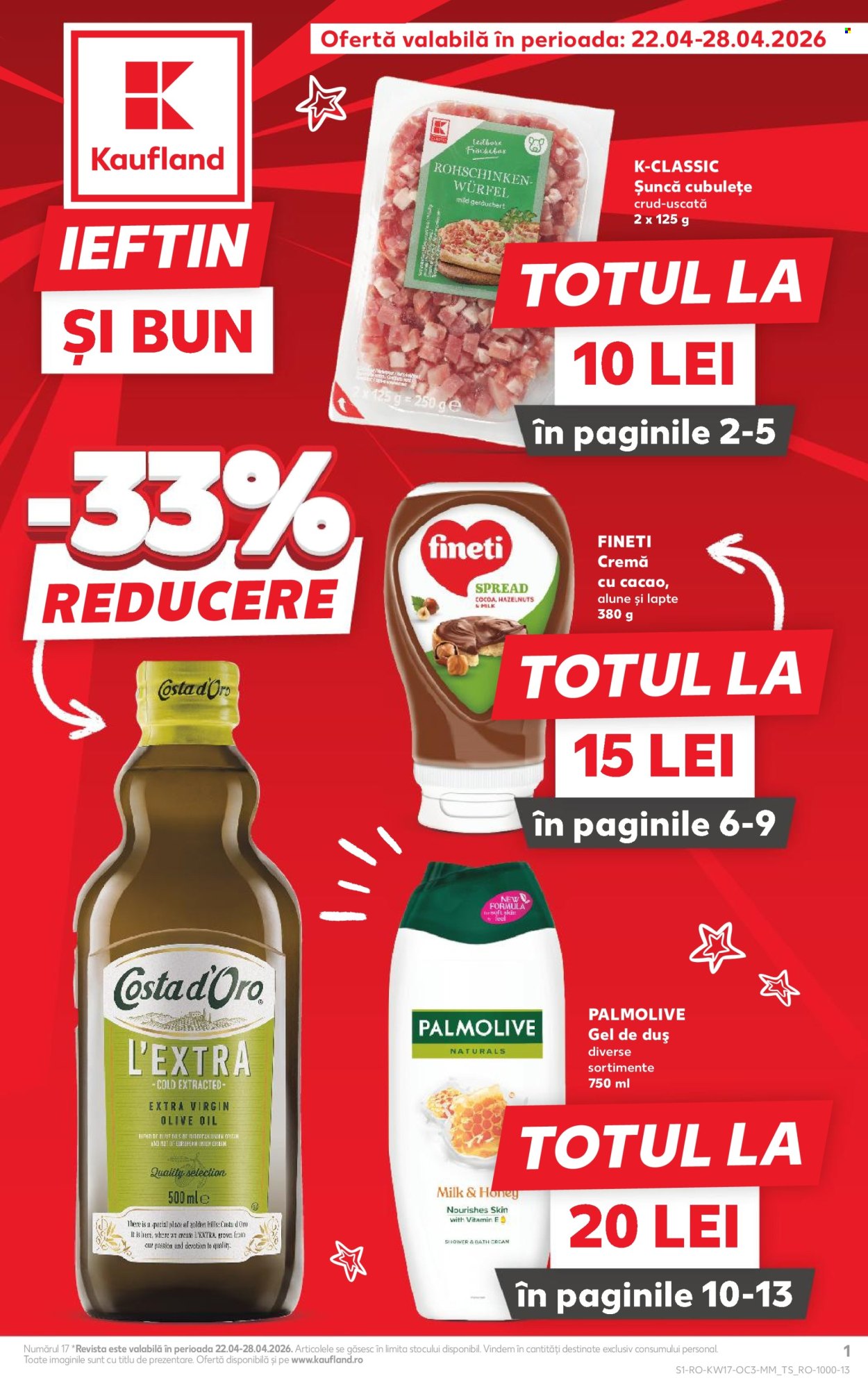 Catalog Kaufland - 22.04.2026 - 28.04.2026. Pagina 1