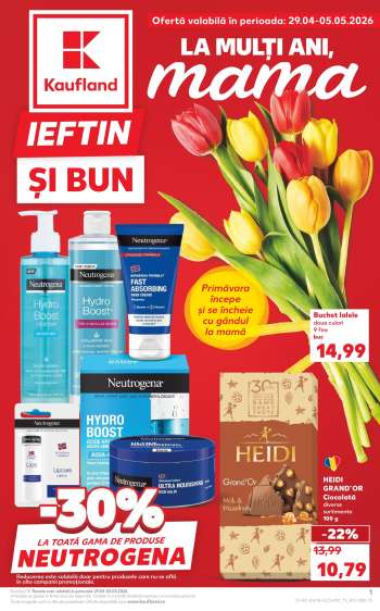 Cataloage Kaufland - 29.04.2026 - 05.05.2026.