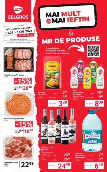Cataloage Selgros - 01.05.2026 - 14.05.2026.