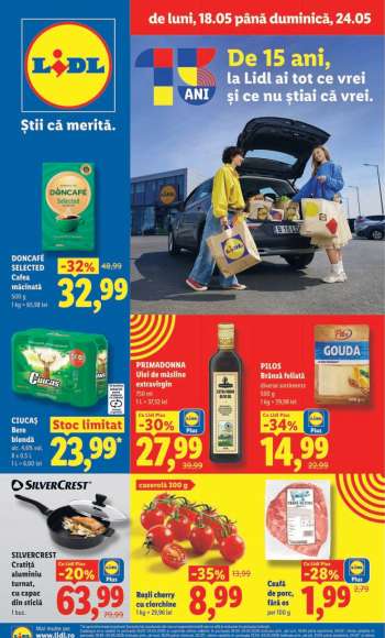 Cataloage Lidl - 18.05.2026 - 24.05.2026.