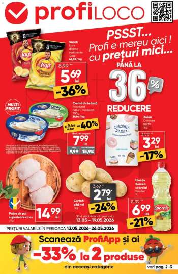Cataloage Profi Loco - 13.05.2026 - 26.05.2026.