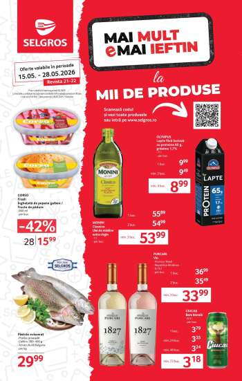 Cataloage Selgros - 15.05.2026 - 28.05.2026.