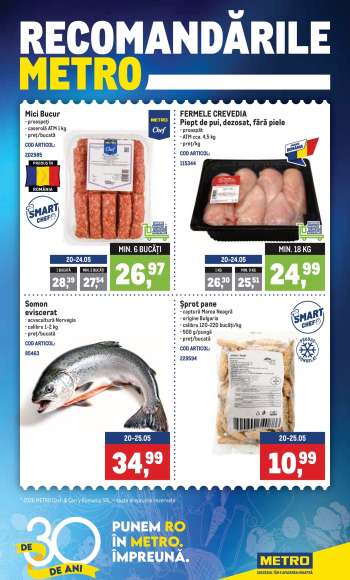 Cataloage Metro - 18.05.2026 - 24.05.2026.