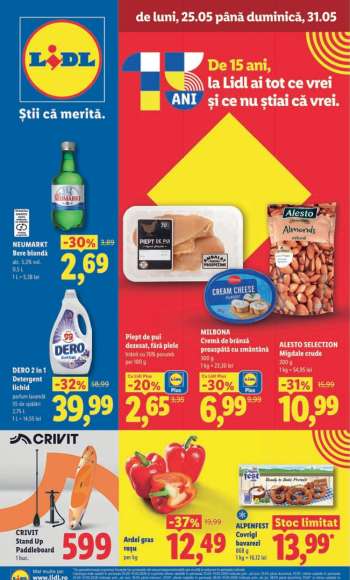 Cataloage Lidl - 25.05.2026 - 31.05.2026.