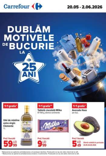 Cataloage Carrefour - 20.05.2026 - 02.06.2026.