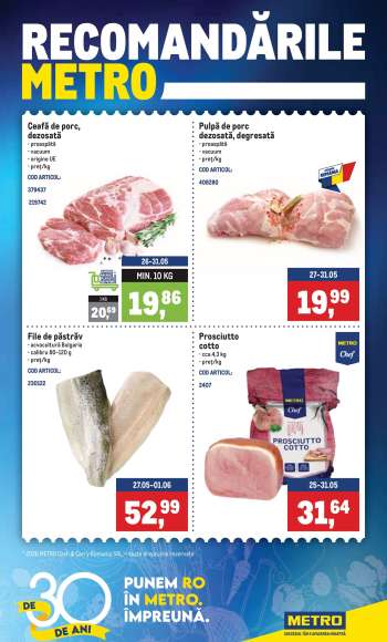 Cataloage Metro - 25.05.2026 - 31.05.2026.