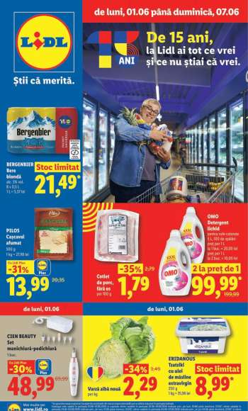 Cataloage Lidl - 01.06.2026 - 07.06.2026.