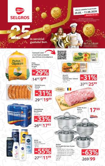 Cataloage Selgros - 29.05.2026 - 11.06.2026.