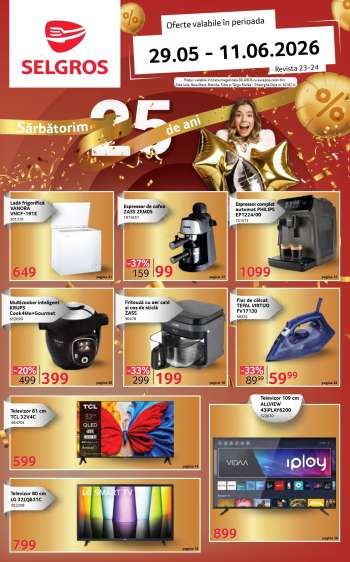 Cataloage Selgros - 29.05.2026 - 11.06.2026.