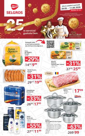 Cataloage Selgros - 29.05.2026 - 11.06.2026.