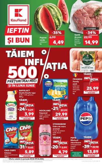 Cataloage Kaufland - 03.06.2026 - 09.06.2026.