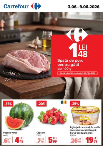 Cataloage Carrefour - 03.06.2026 - 09.06.2026.