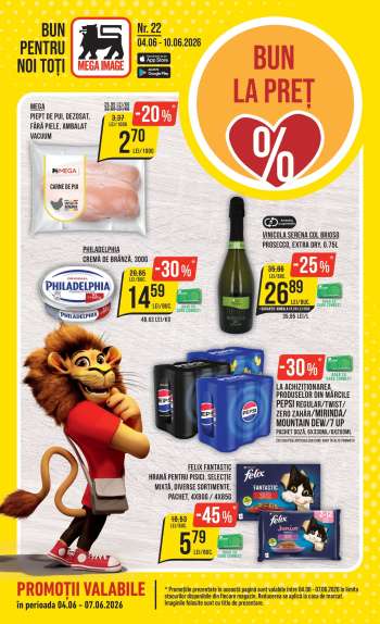 Cataloage Mega Image - 04.06.2026 - 10.06.2026.