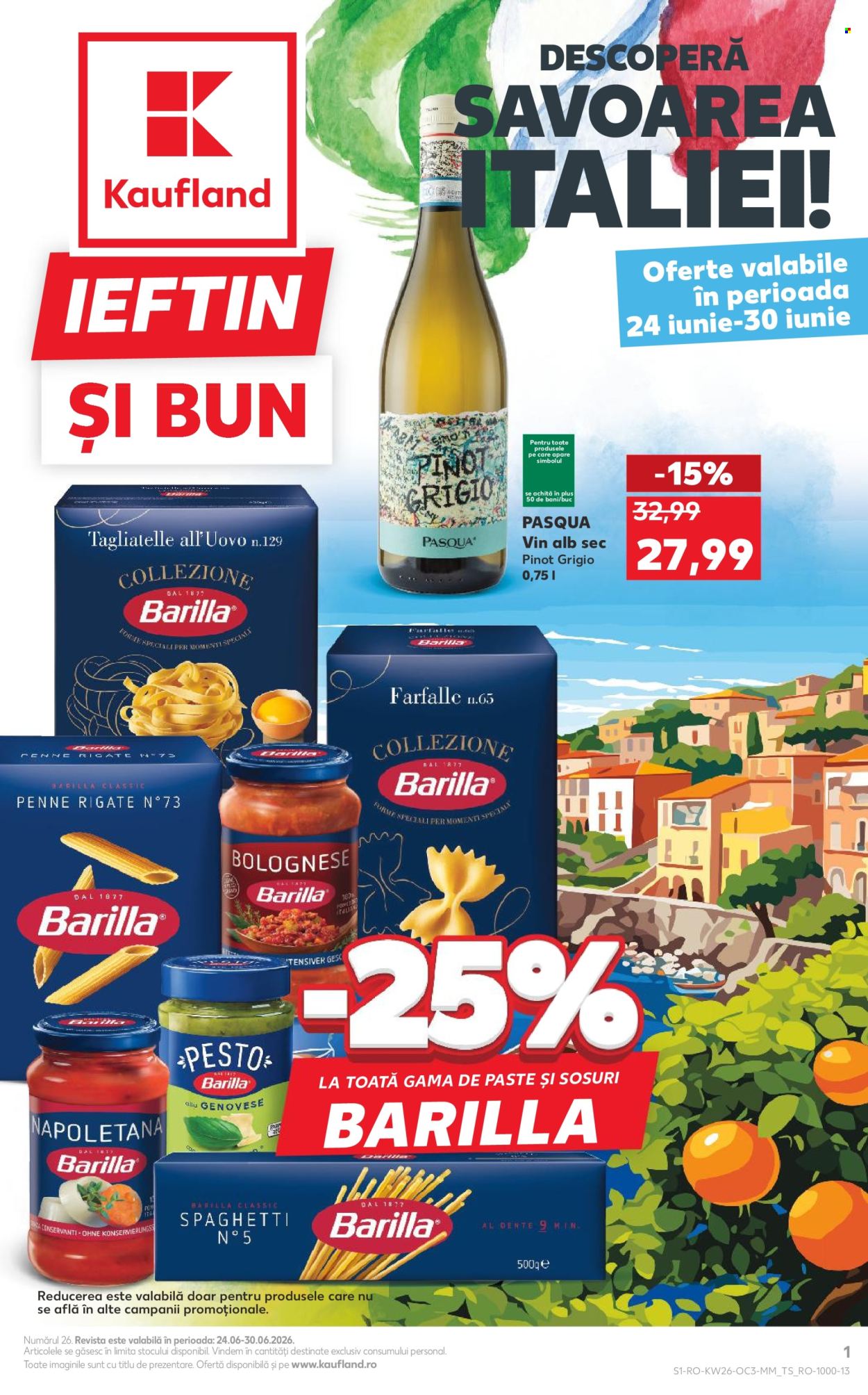 Catalog Kaufland - 24.06.2026 - 30.06.2026. Pagina 1