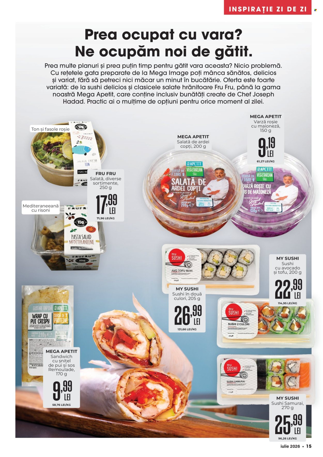 Catalog Mega Image - 01.07.2026 - 31.07.2026. Pagina 15
