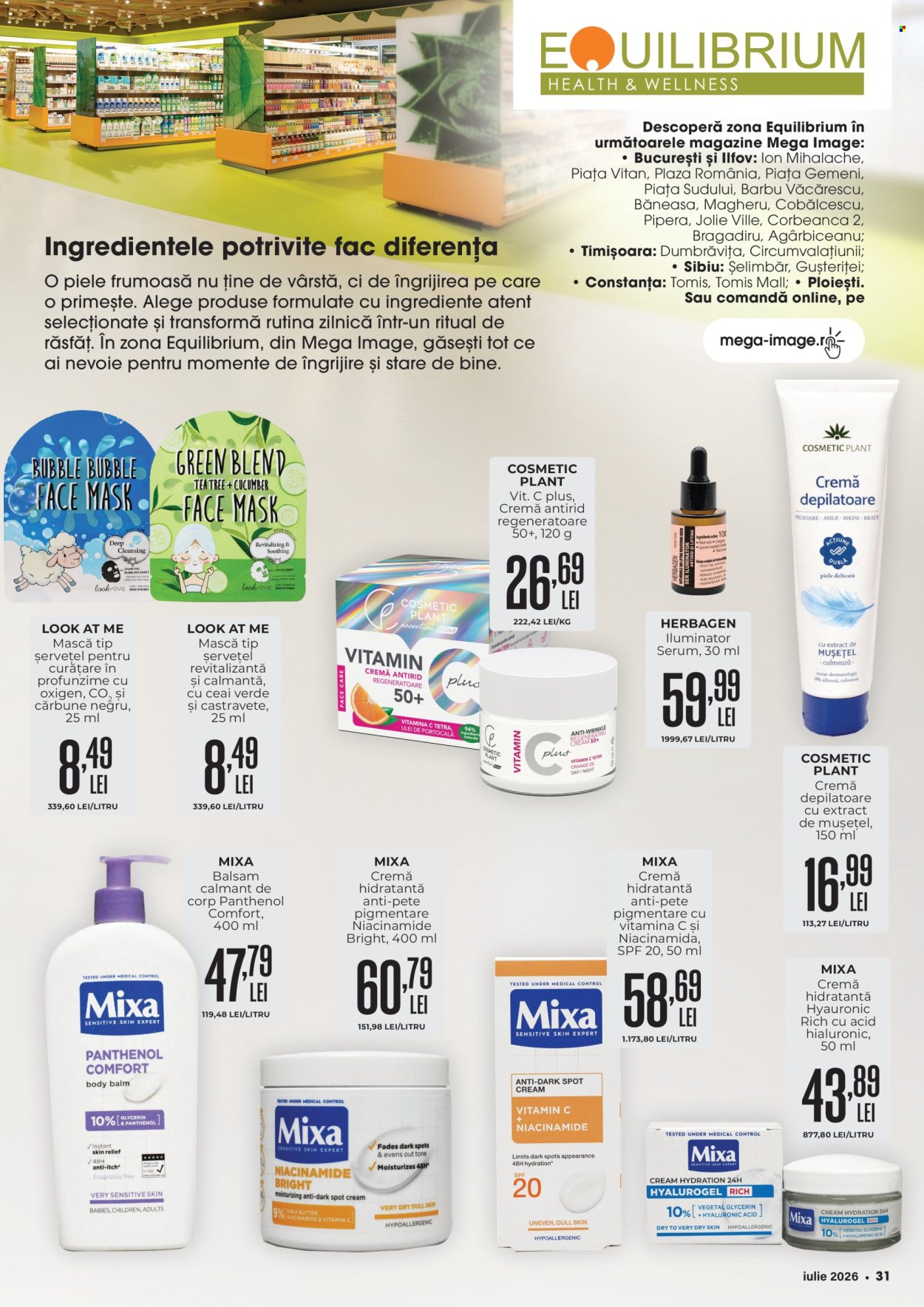 Catalog Mega Image - 01.07.2026 - 31.07.2026. Pagina 31