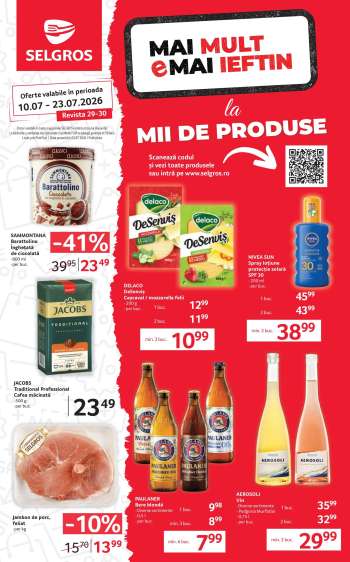 Cataloage Selgros - 10.07.2026 - 23.07.2026.