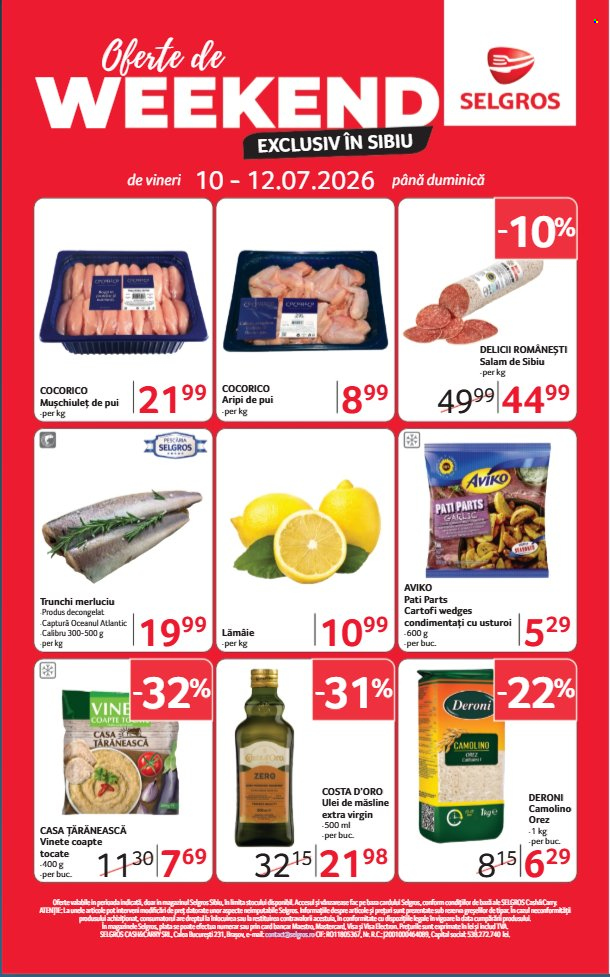 Catalog Selgros - 10.07.2026 - 12.07.2026. Pagina 1