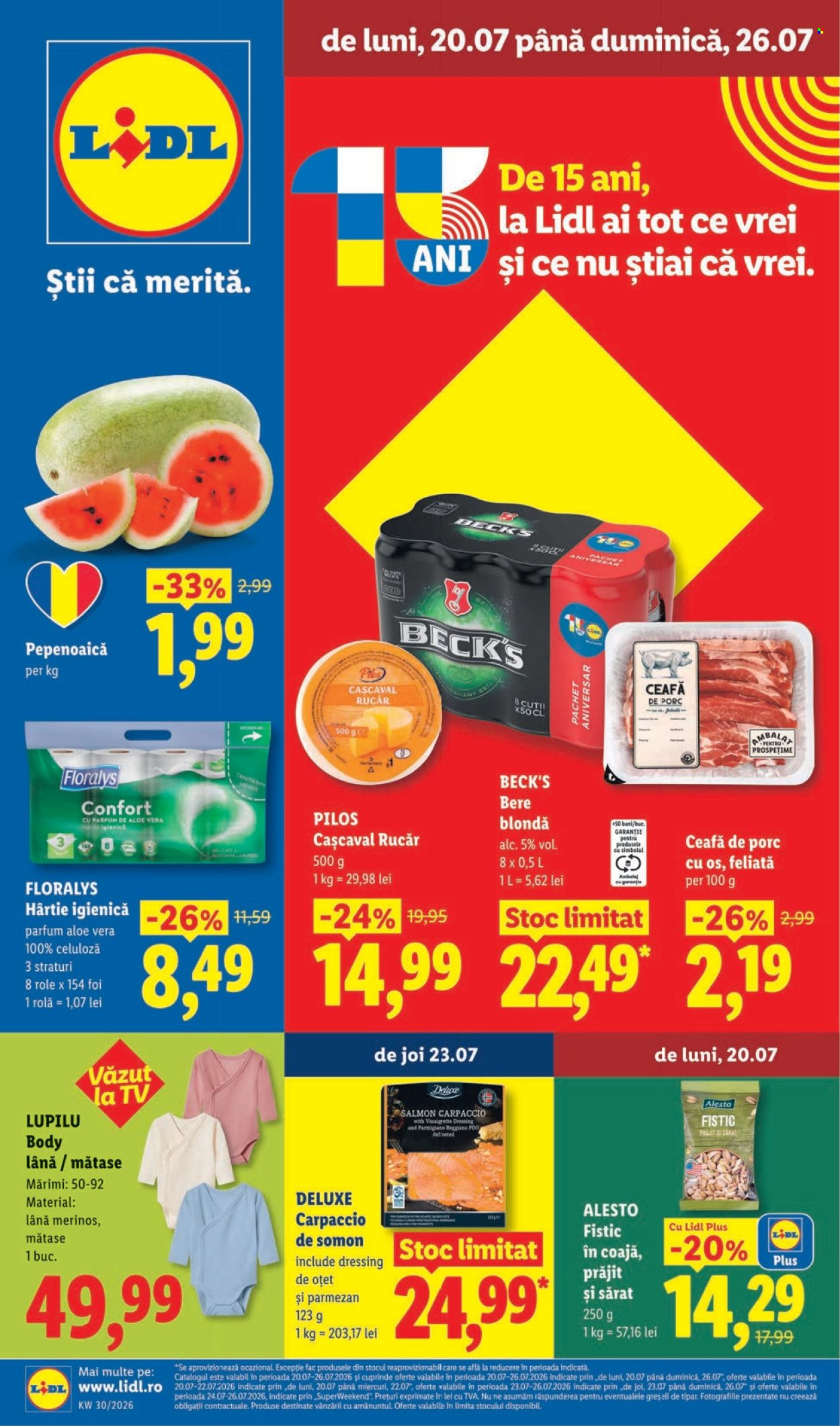Catalog Lidl - 20.07.2026 - 26.07.2026. Pagina 1