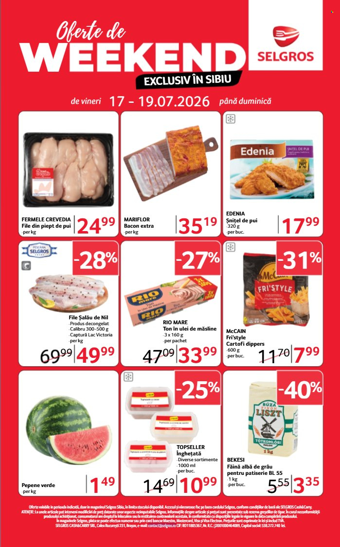 Catalog Selgros - 17.07.2026 - 19.07.2026. Pagina 1