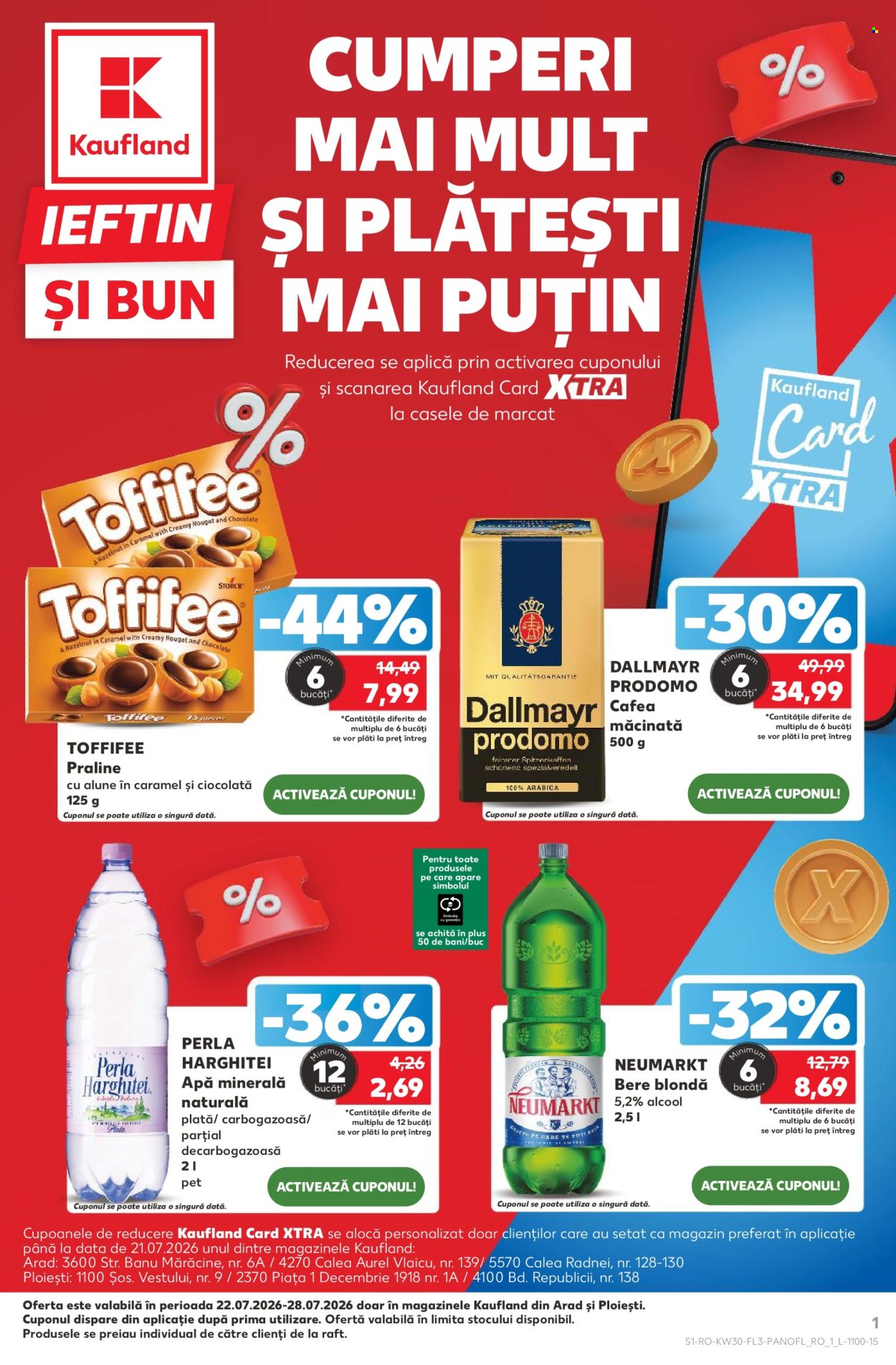Catalog Kaufland - 22.07.2026 - 28.07.2026. Pagina 1