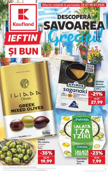 Cataloage Kaufland - 22.07.2026 - 28.07.2026.