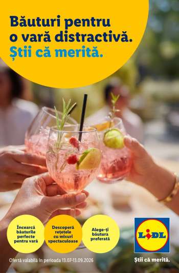 Cataloage Lidl - 13.07.2026 - 13.09.2026.