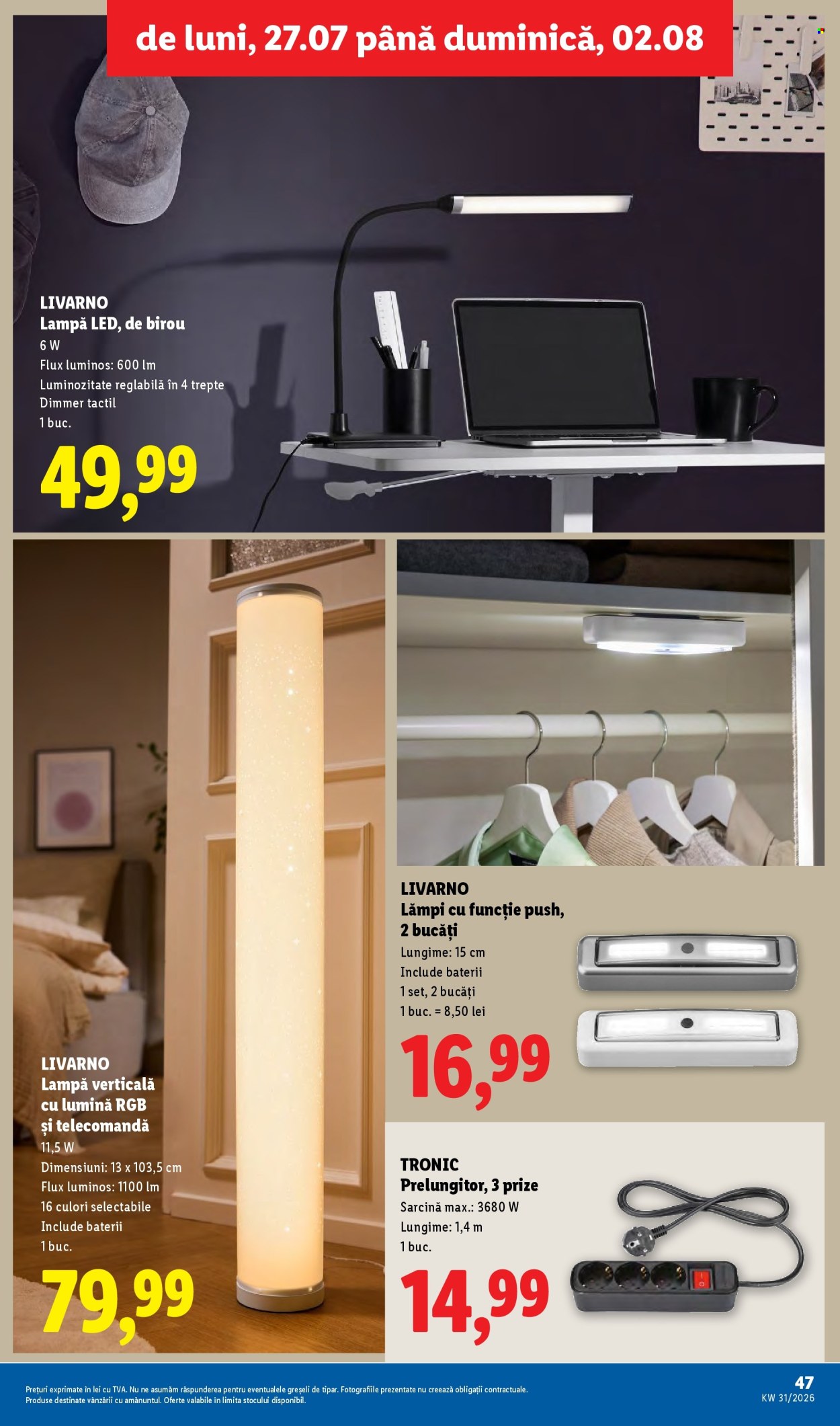 Catalog Lidl - 27.07.2026 - 02.08.2026. Pagina 47
