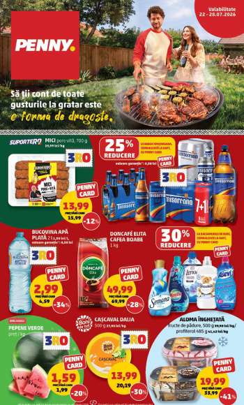 Cataloage PENNY - 22.07.2026 - 28.07.2026.