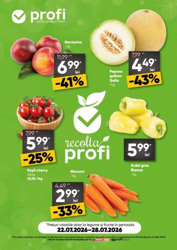 Cataloage Profi Loco - 22.07.2026 - 28.07.2026.