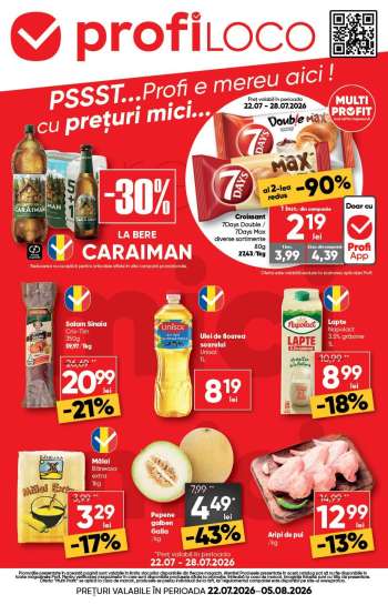 Cataloage Profi Loco - 22.07.2026 - 05.08.2026.