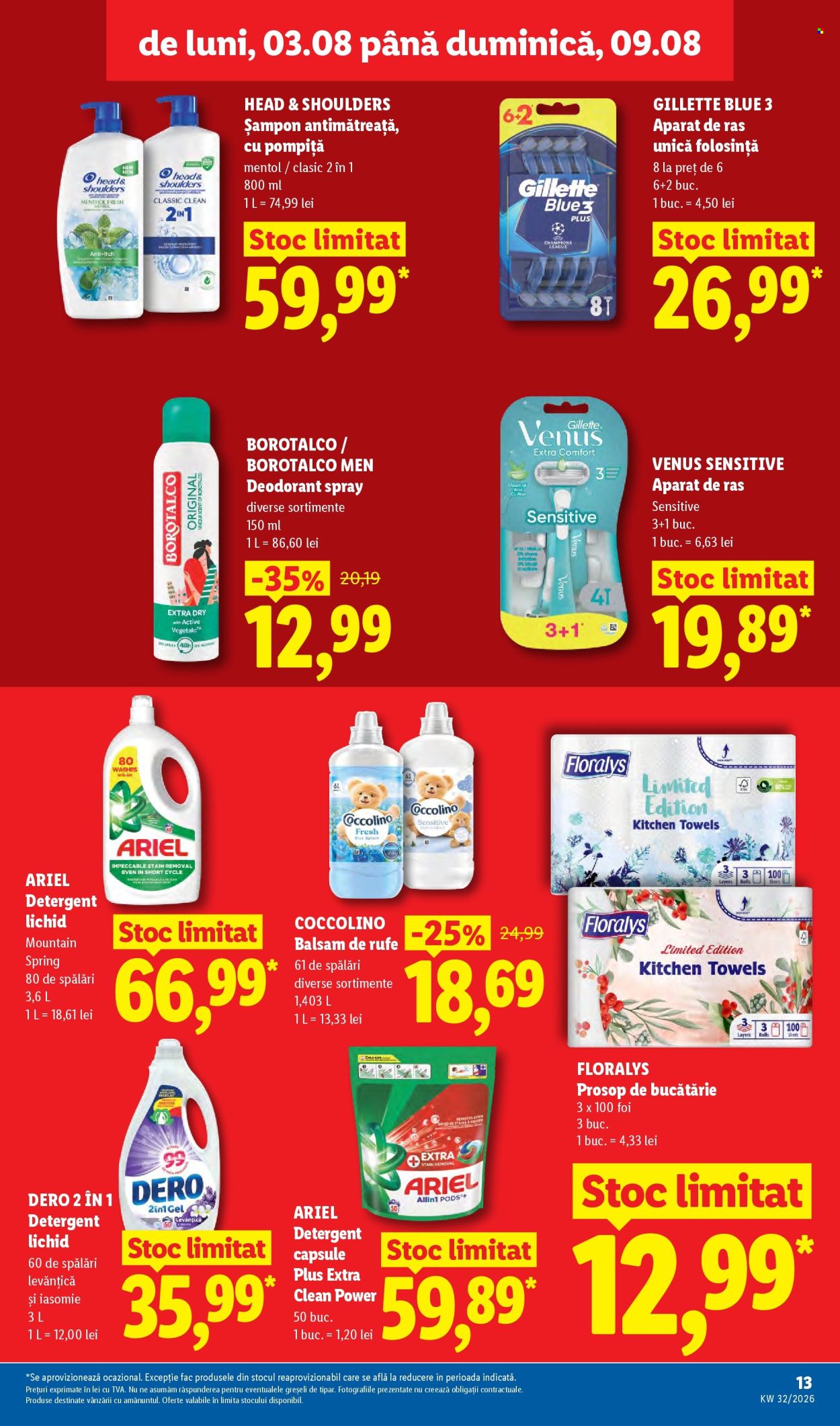 Catalog Lidl - 03.08.2026 - 09.08.2026. Pagina 13