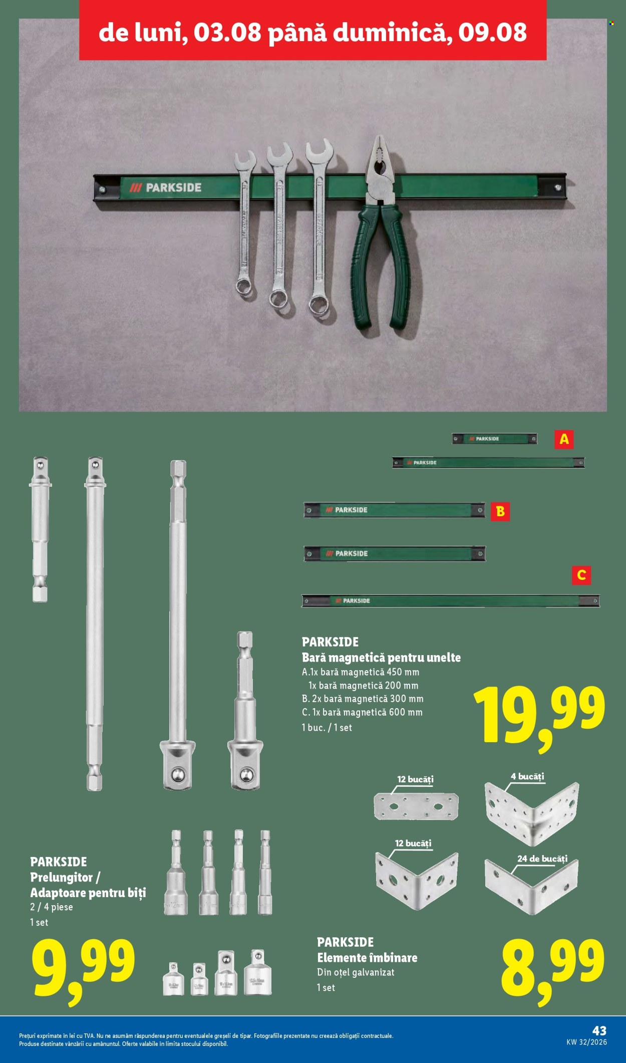 Catalog Lidl - 03.08.2026 - 09.08.2026. Pagina 43