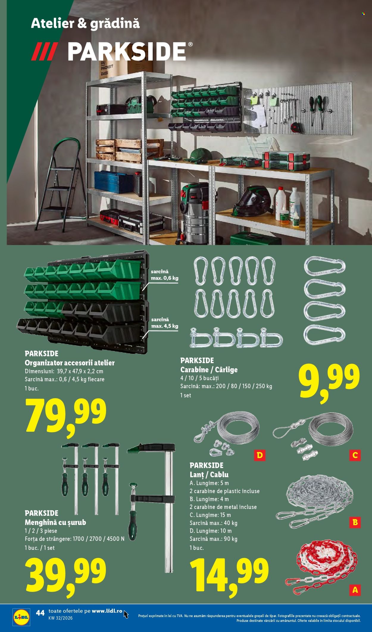 Catalog Lidl - 03.08.2026 - 09.08.2026. Pagina 44