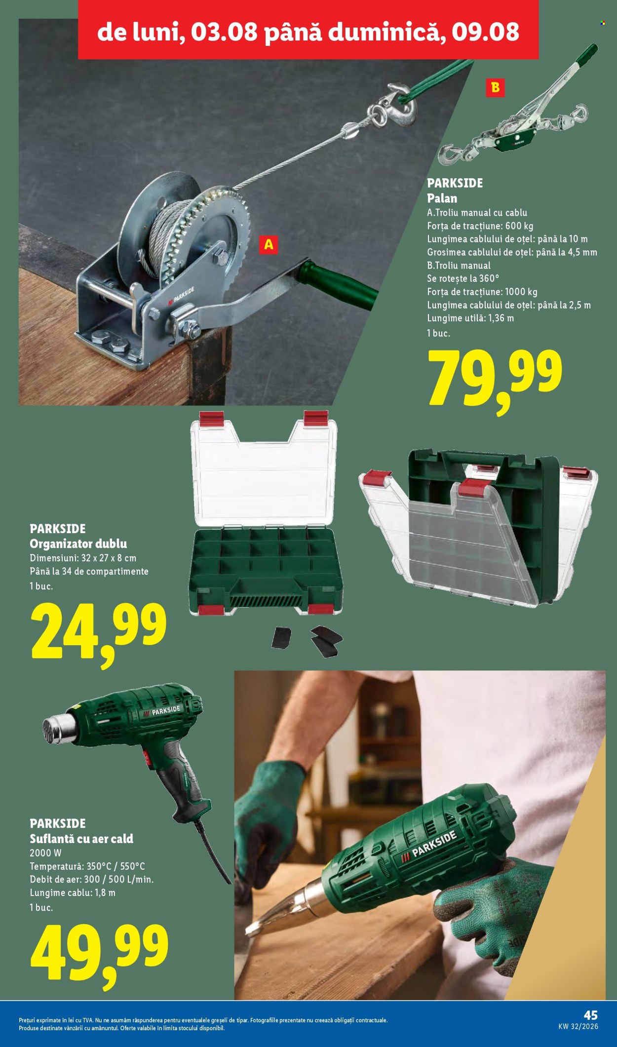 Catalog Lidl - 03.08.2026 - 09.08.2026. Pagina 45